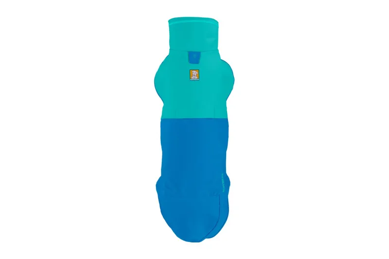 Ruffwear Sun Shower Dog Raincoat in Blue Dusk-9